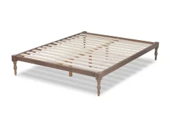 Baxton Studio Iseline Modern Antique Oak Finished Wood Full Size Platform Bed Frame - Wholesale Interiors MG0001-Antique Oak-Full 13 Baxton Studio Iseline Modern Antique Oak Finished Wood Full Size Platform Bed Frame - Wholesale Interiors MG0001-Antique Oak-Full -Home Haven Deals 95 mg0001 antiqueoak full 4