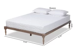 Baxton Studio Iseline Modern Antique Oak Finished Wood Full Size Platform Bed Frame - Wholesale Interiors MG0001-Antique Oak-Full 18 Baxton Studio Iseline Modern Antique Oak Finished Wood Full Size Platform Bed Frame - Wholesale Interiors MG0001-Antique Oak-Full -Home Haven Deals 95 mg0001 antiqueoak full 9