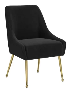 Madelaine Dining Chair Black - Zuo Modern 109376