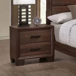 Brandon Medium Warm Brown NIghtstand- Coaster 205322