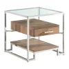 Hampton Square Storage End Table - Picket House Furnishings CTMX100ETE