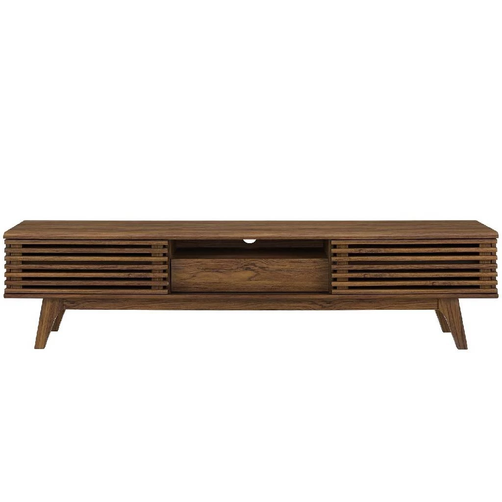 Render 70" TV Stand EEI-3305-WAL-WAL 2 Render 70" TV Stand EEI-3305-WAL-WAL - Image 2