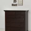 Suite Bebe Barcelona 4 Drawer Chest In Cherry - 6704-CH