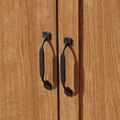 Miscellaneous Wardrobe/Storage Cabinet In Highland Oak - Sauder 420063 -Home Haven Deals httpsp11.secure.hostingprod.comsite.totallyfurniture.comssllibpicturesextralargeviewsauder 420063 6