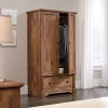 Palladia Armoire In Vintage Oak - Sauder 420608