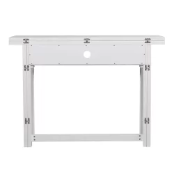Kempsey Convertible Console To Dining Table In White - Southern Enerprises DN2974 12 Kempsey Convertible Console To Dining Table In White - Southern Enerprises DN2974 -Home Haven Deals httpsp11.secure.hostingprod.comsite.totallyfurniture.comssllibpicturesextralargeviewsei dn2974 5