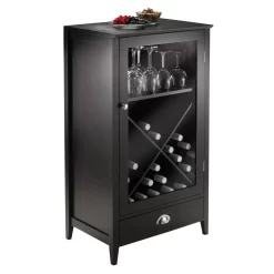 Bordeaux X-Panel Modular Wine Cabinet - Winsome Wood 92442