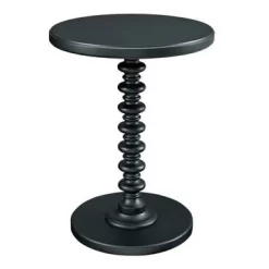 Black Round Spindle Table - Powell Furniture 502-410