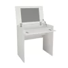 Vanity With Mirror / Writing Desk In White - Nexera 221603