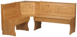 Chelsea Dining Corner Bench In Natural Linon 90366N2-01-KD-U