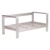 Cosmopolitan Sofa (Frame Only) Brushed Aluminum - Zuo Modern 701850