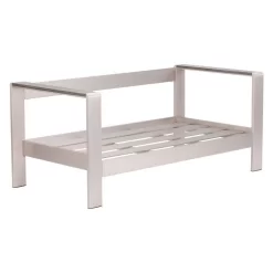 Cosmopolitan Sofa (Frame Only) Brushed Aluminum - Zuo Modern 701850