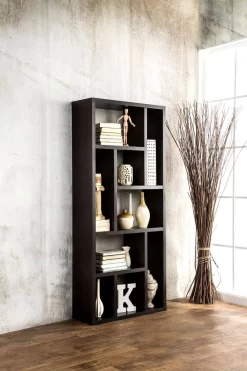 Furniture Of America Arroyo Three-In-One Display Cabinet/TV Stand/Bookcase - Enitial Lab ID-11399