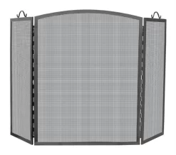Large 3 Panel Olde World Iron Screen - UniFlame S-1172