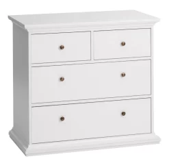 Sonoma 4 Drawer Chest In White - Tvilum 767164949