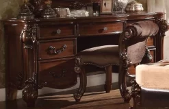 Vendome Vanity Desk In Cherry - Acme Furniture 22009