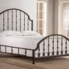 Hillsdale Furniture Westgate Queen Metal Bed, Rustic Black - 1760BQR
