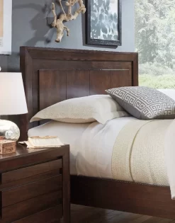 Element Charging Station Nightstand In Chocolate Brown - Modus 4G2281P -Home Haven Deals modus1 4g2281p 2