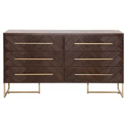 Traditions Mosaic 6-Drawer Double Dresser - Essentials For Living 6049.RJAV
