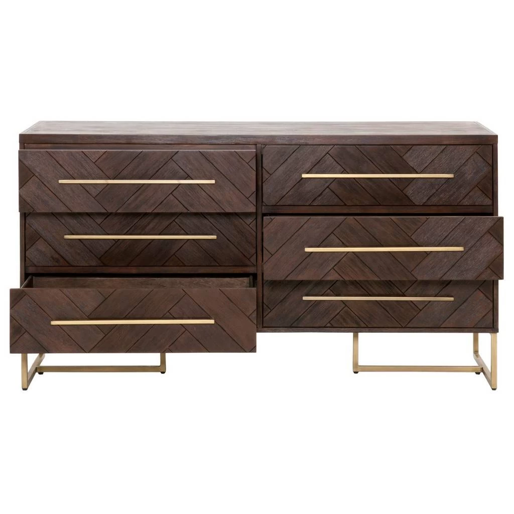 Traditions Mosaic 6-Drawer Double Dresser - Essentials For Living 6049.RJAV 2 Traditions Mosaic 6-Drawer Double Dresser - Essentials For Living 6049.RJAV - Image 2