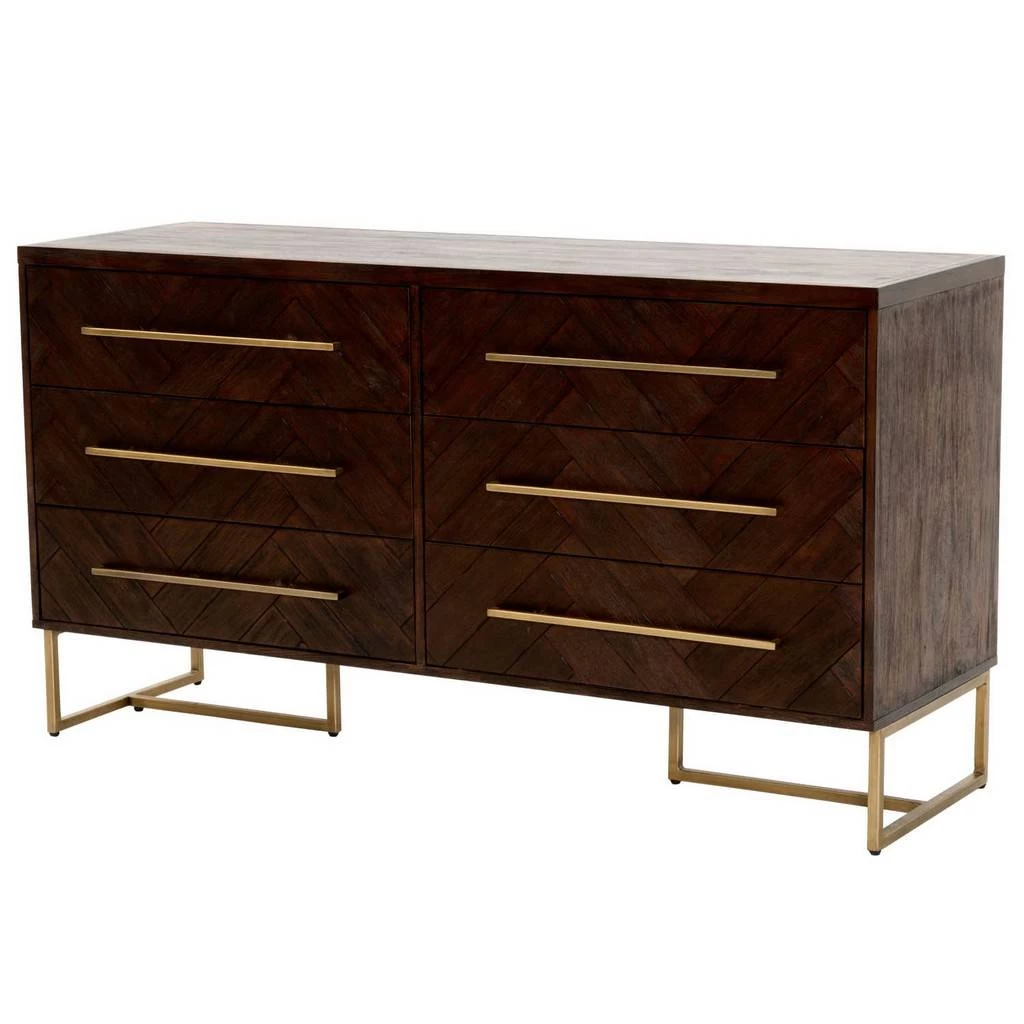 Traditions Mosaic 6-Drawer Double Dresser - Essentials For Living 6049.RJAV 3 Traditions Mosaic 6-Drawer Double Dresser - Essentials For Living 6049.RJAV - Image 3