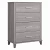 Bush Furniture Somerset Chest Of Drawers In Platinum Gray - Bush Business Furniture STS132PG