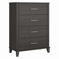 Bush Furniture Somerset Chest Of Drawers In Storm Gray - Bush Business Furniture STS132SG