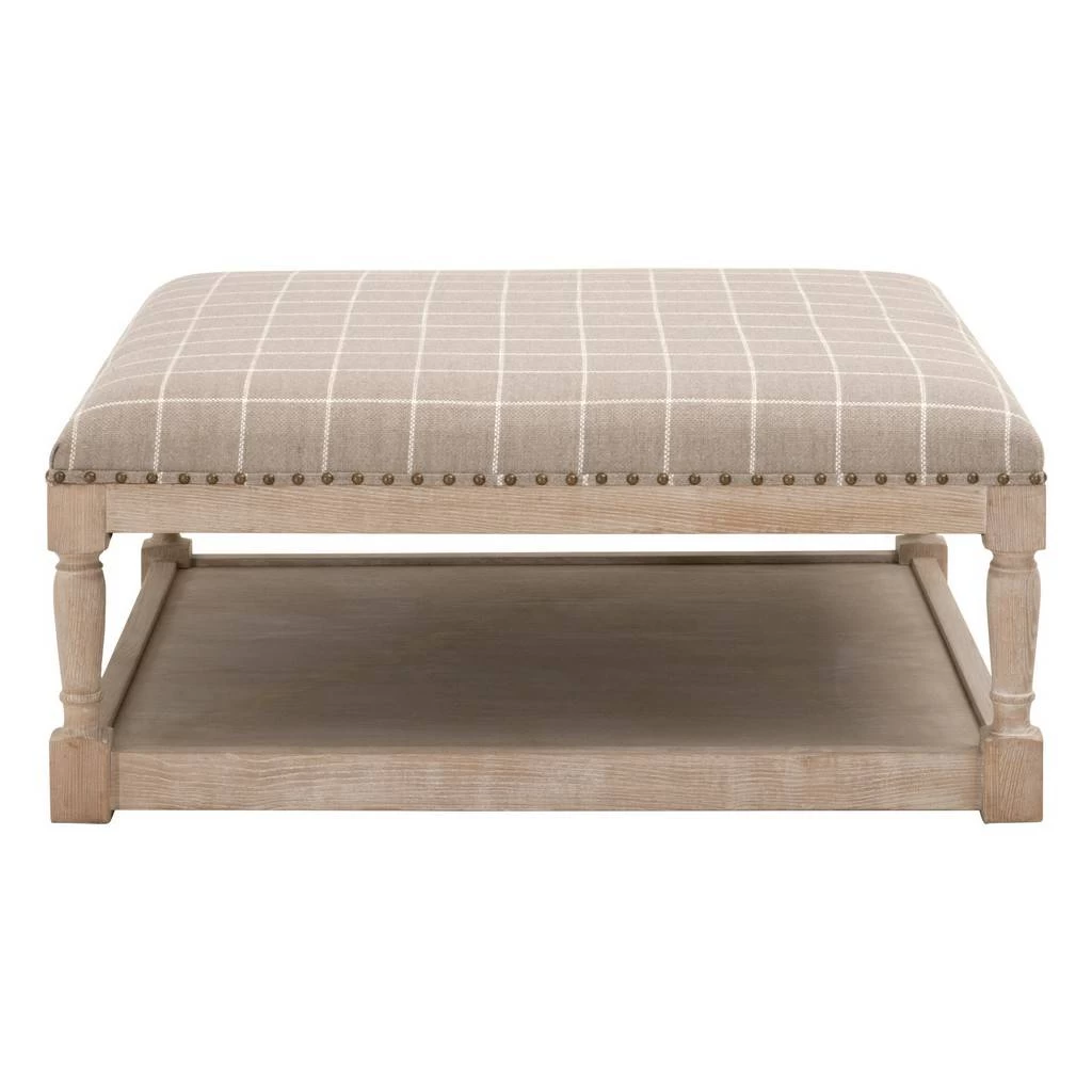 Essentials Townsend Upholstered Coffee Table - Essentials For Living 6429UP.WPEB-GLD/NG 1 Essentials Townsend Upholstered Coffee Table - Essentials For Living 6429UP.WPEB-GLD/NG