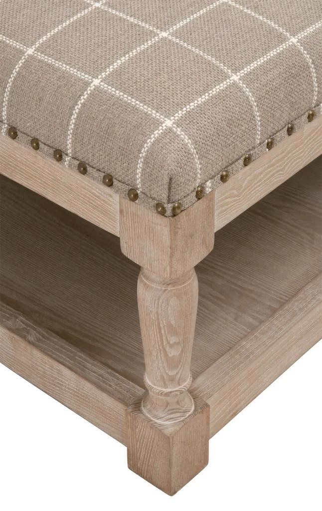 Essentials Townsend Upholstered Coffee Table - Essentials For Living 6429UP.WPEB-GLD/NG 5 Essentials Townsend Upholstered Coffee Table - Essentials For Living 6429UP.WPEB-GLD/NG - Image 5
