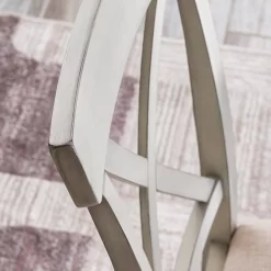 Lafayette White Wood Wood Upholstered Dining Chair (Set Of 2) - Vifah V839 11 Lafayette White Wood Wood Upholstered Dining Chair (Set Of 2) - Vifah V839 -Home Haven Deals v839 3