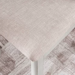 Lafayette White Wood Wood Upholstered Dining Chair (Set Of 2) - Vifah V839 12 Lafayette White Wood Wood Upholstered Dining Chair (Set Of 2) - Vifah V839 -Home Haven Deals v839 4