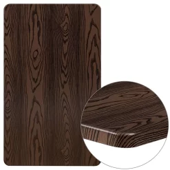 24" X 42" Rectangular Rustic Wood Laminate Table Top - Flash Furniture XU-2442-WD-GG